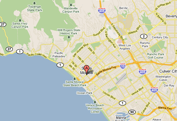 santa-monica-areas santa monica service areas