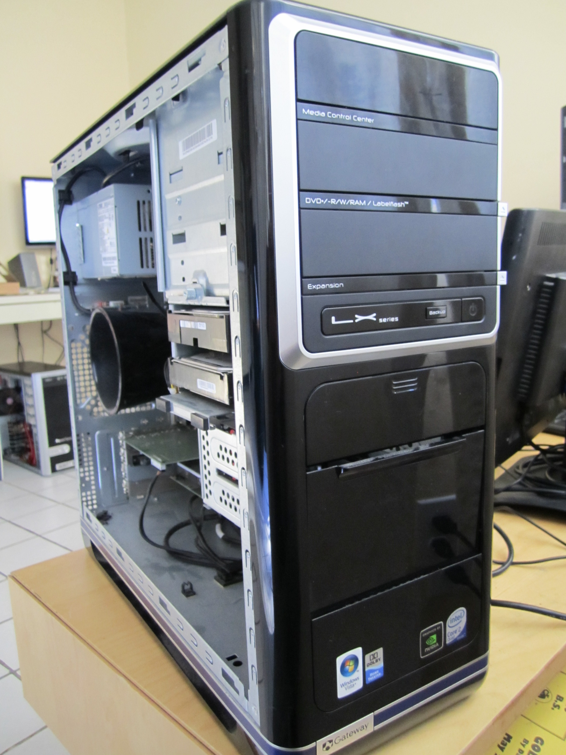 Massive SSD Upgrade for Gateway Desktop - Computer Repair 